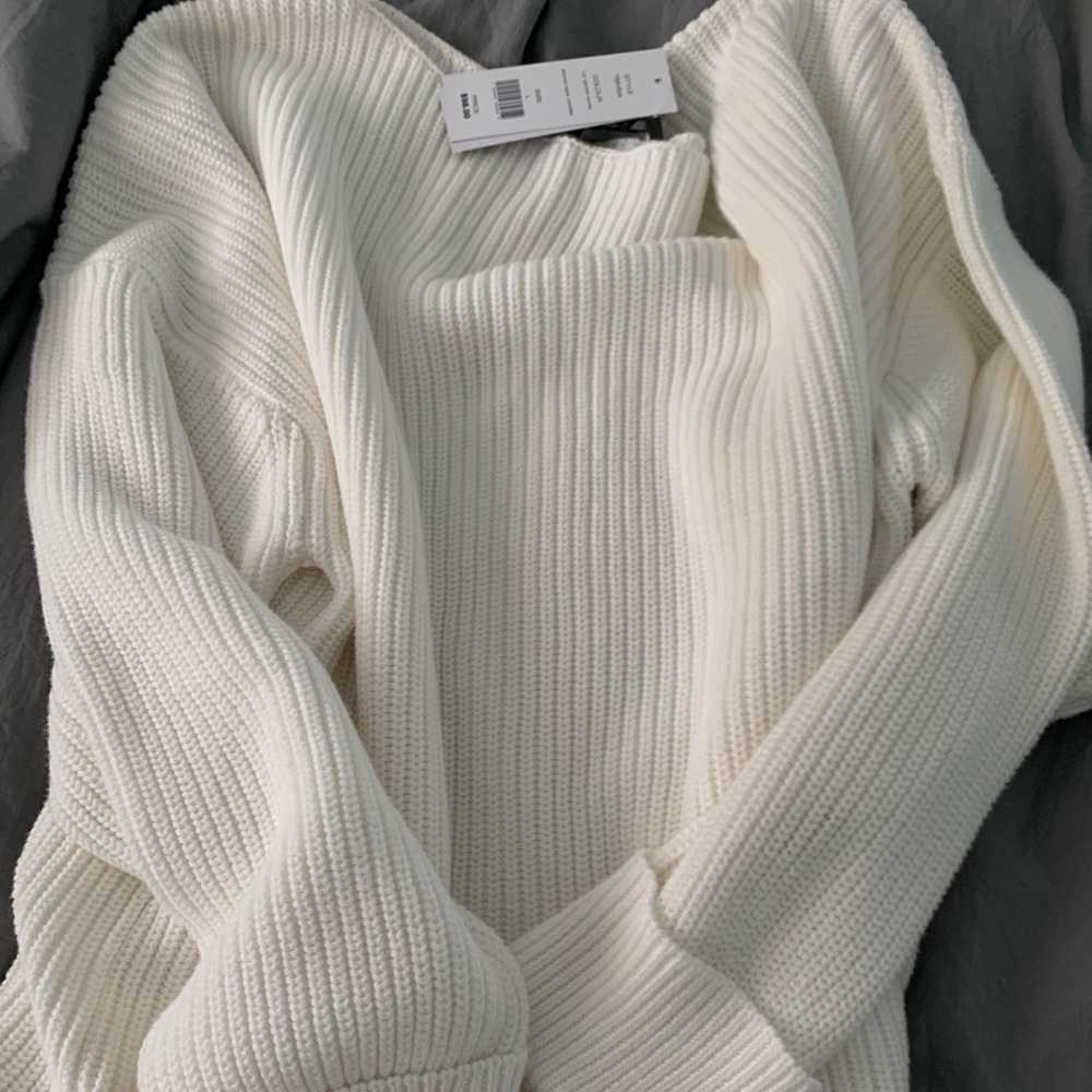 NWT Oversized boyfriend sweater “French connection